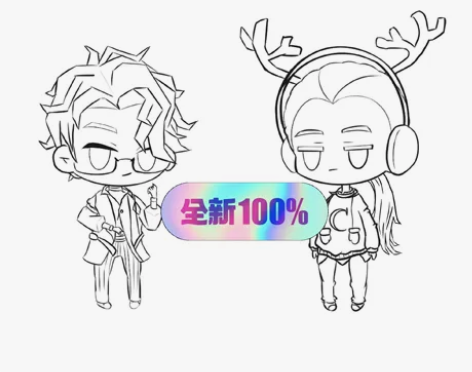 【板绘】临摹 上色 转线稿 漫画oc 勾线...