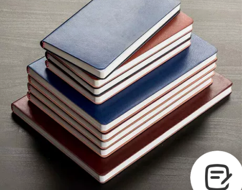 2本装包邮】软面笔记本子A5皮面商务办公记...