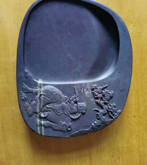 骑牛童子端砚20x16.5x3.3￥350...
