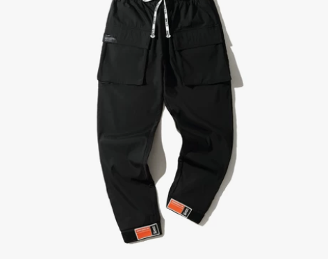 FLOAT国潮裤子潮牌男机能风可调节魔术贴...