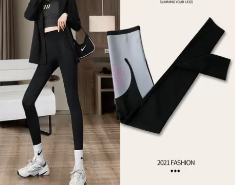 加绒加厚鲨鱼裤女外穿收腹提臀裤春秋冬款保暖...