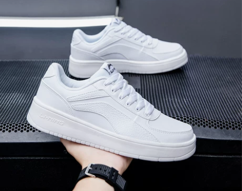 李宁板鞋男小白鞋2022新款运动鞋子空军