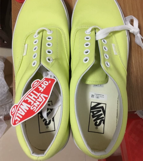 vans 范斯 era帆布鞋 黄色 42....