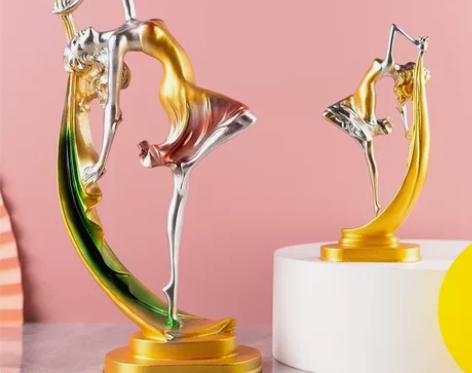 【全新包邮】舞女摆件,家居装饰品家庭屋内客...