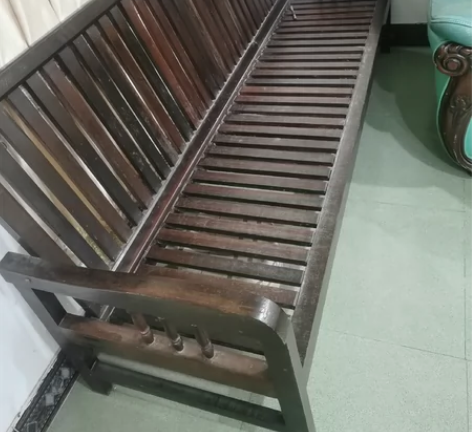 古龙坤甸木长椅，1999年自制 感兴趣的话...