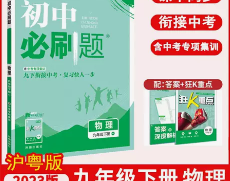 2023版初中必刷题九年级下册物理沪粤版 ...