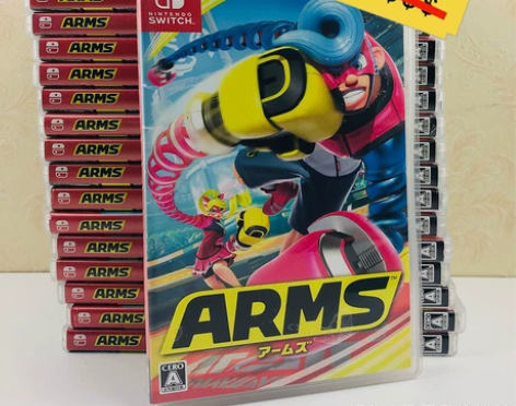 NS SWITCH 拆封游戏 ARMS 伸...