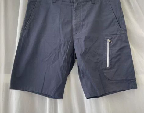 LV路易威登 男士蓝色短裤 42码 腰围8...