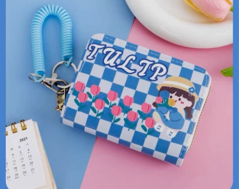 芝芝酱卡包钱包一体包女证件多卡位大容量可爱...