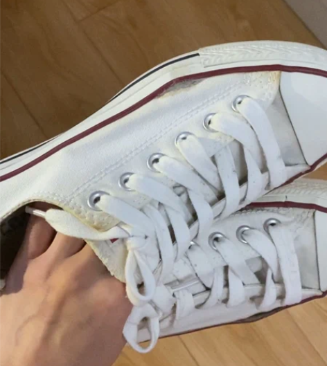 【正品匡威帆布鞋】 白色经典款 尺码37 ...