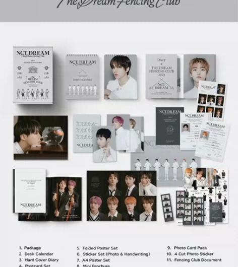 【出】 2023 NCT DREAM台历全...