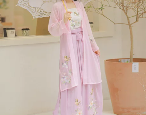 妃亦坊原创汉服女【清雪】宋裤刺绣日常春夏款...