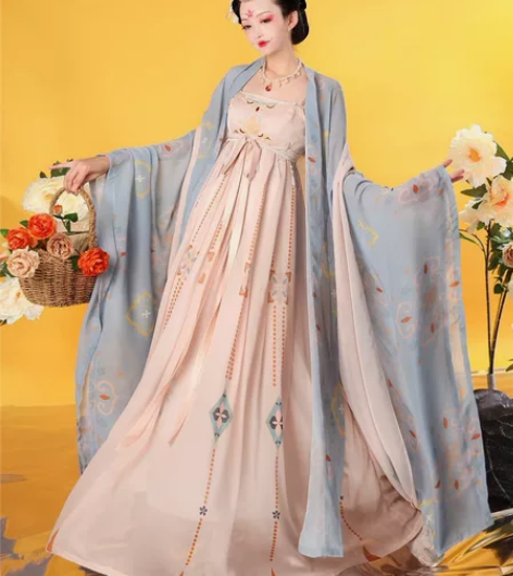 汉旭【至尊红颜】唐制诃子裙汉服女正品原创唐...