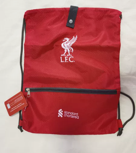利物浦，训练运动双肩包，篮球包，背包，抽绳...
