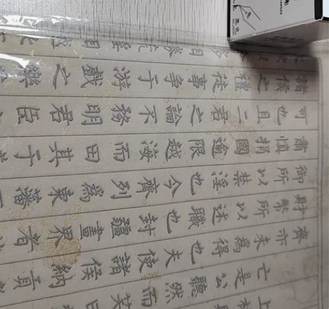 上林赋全篇 洒金印花 仿古色 加墨水一瓶几...