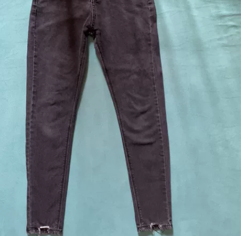 断舍离 清衣柜 高腰深灰色小脚牛仔裤 求带走 腰围60左右 ...