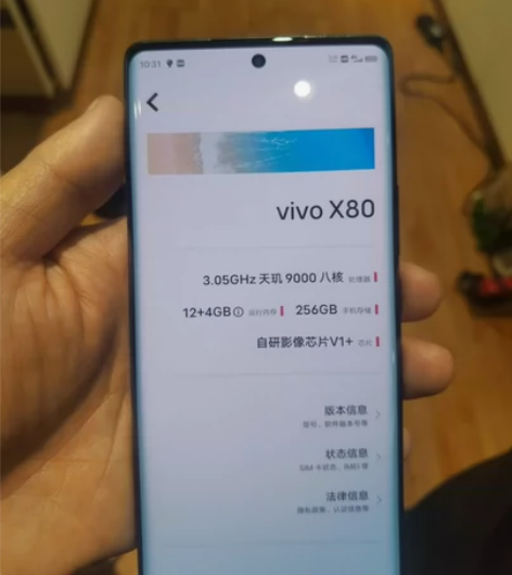 vivo X80 12GB+256GB 至...