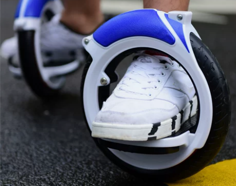 罗威X12风火轮 免充气PU静音分体式轨迹...