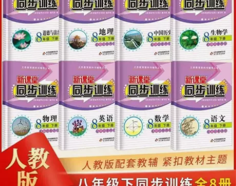初中同步训练八年级上下册课堂辅导人教版数学...
