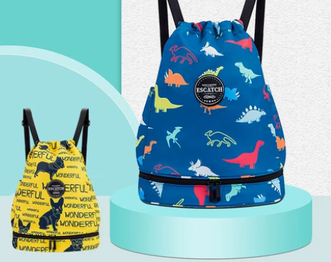 游泳包干湿分离女泳衣收纳袋防水包男沙滩包儿...