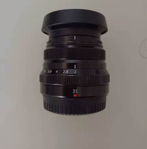 富士xf35f2镜头，自用的一切正常，成色...