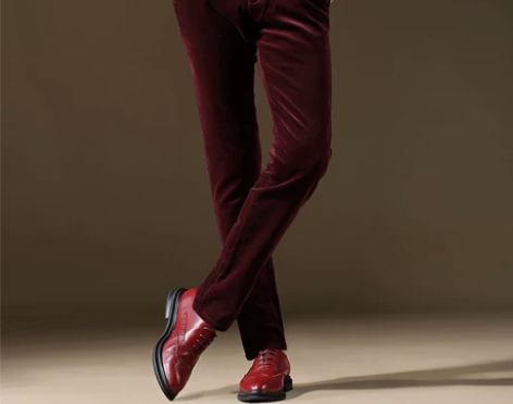 秋冬款灯芯绒男裤冬季男士休闲裤加绒加厚条绒...