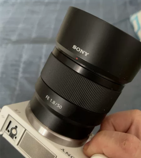 索尼 fe 1.8 50镜头 6月23买的...