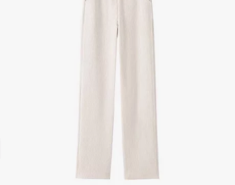 新灯芯绒阔腿裤女2022秋冬休闲运动保暖裤...