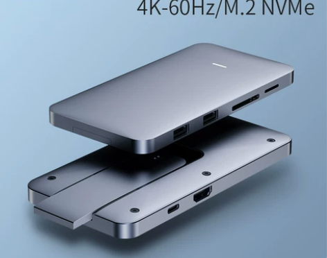 海备思typec拓展坞硬盘扩展坞苹果电脑转...