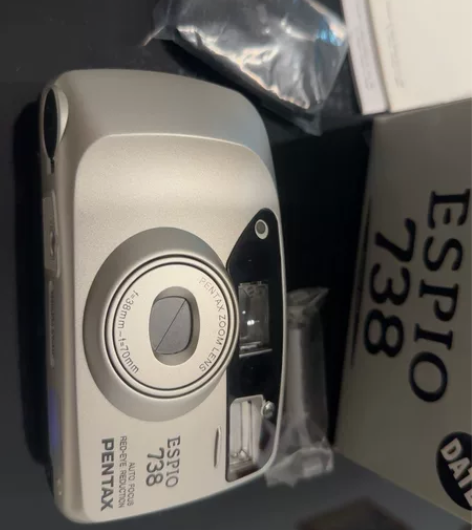 全新宾得胶卷照相机espio738 中古相...