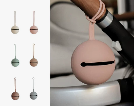 莫兰迪Ins丹麦Mushie小铃铛奶嘴盒 ...