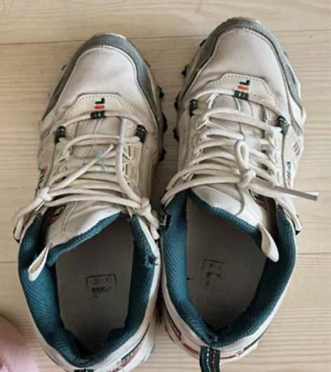 正常运动鞋穿38码的来 斐乐猫爪运动鞋 感...