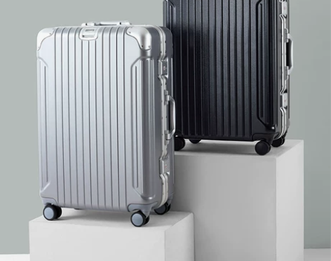 汉客铝框拉杆箱万向轮小型旅行箱20寸男28...