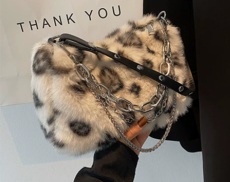 秋冬小包包女ins小众2021新款潮毛绒枕...