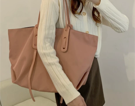 包包2022新款潮尼龙腋下包防水手提包牛津...