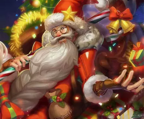 老夫子圣诞老人皮肤衣服 1.点开头像主页查...