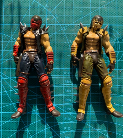 北斗神拳，海洋堂，贾基，改TV色，工期2天...