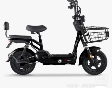 台铃电动车没有脚蹬子车链子坏了绑起来了,车...