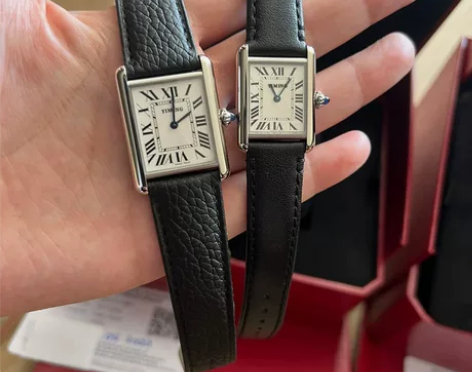 地亚经典坦克系列手表女款女士正品名牌轻奢小...