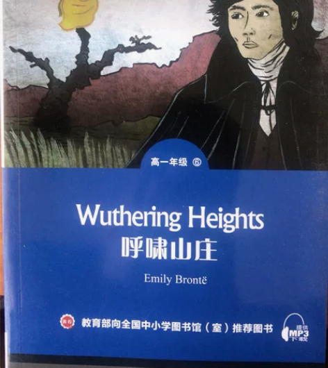 黑布林《呼啸山庄》   全新 赠送两本书虫