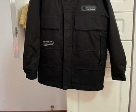 男士80羽绒服XL码 150斤以内都可以穿...