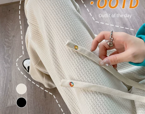 灯芯绒阔腿裤女春秋季2022新款垂感加长高...