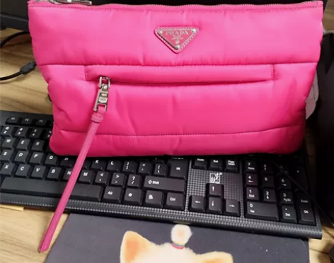 普拉达prada女士手拿包保真正品，普拉达...