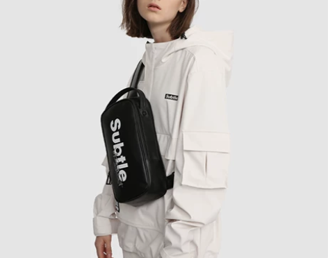 Subtle AVANT胸包潮牌斜挎包男欧...