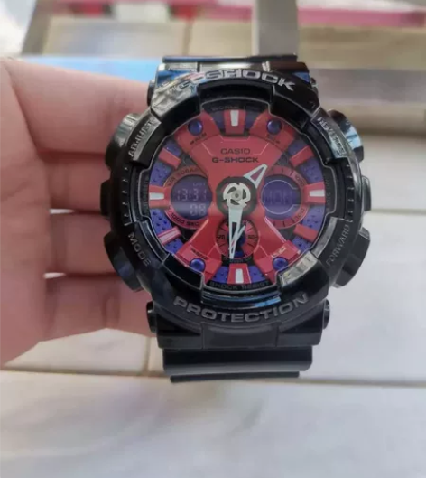 卡西欧GA120，现已绝版，一两千买的，戴...