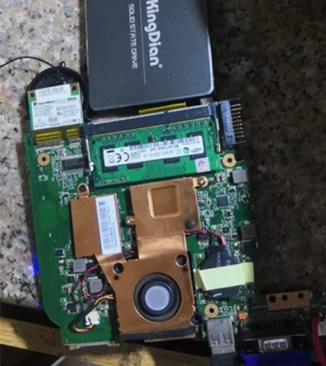 华硕小主板上网本主板参数看图。工作正常。不...