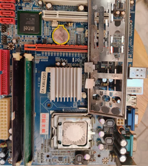 cpu intel 赛扬430 + 主板...