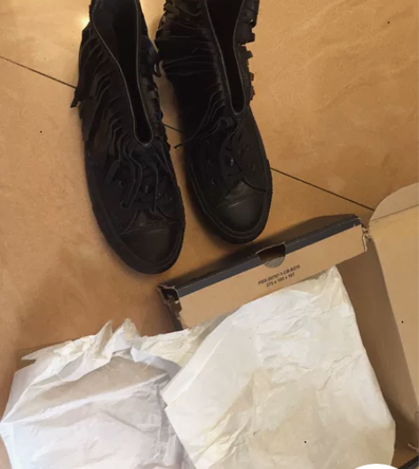 converse 匡威经典设计款高帮流苏鞋...