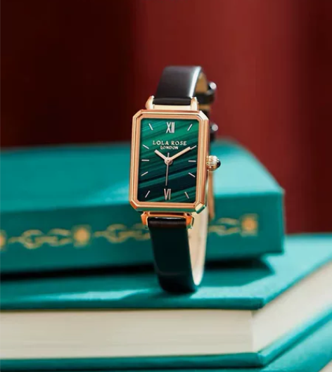 Lola Rose罗拉玫瑰 小绿表手表女轻...