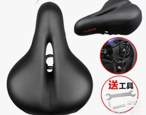 自行车坐垫山地车座垫大屁股鞍座舒适加厚软单...